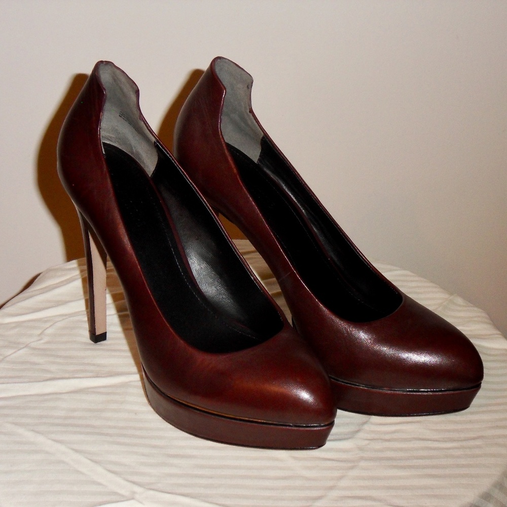Women VIVA  LA Victoire Brown Stilettos